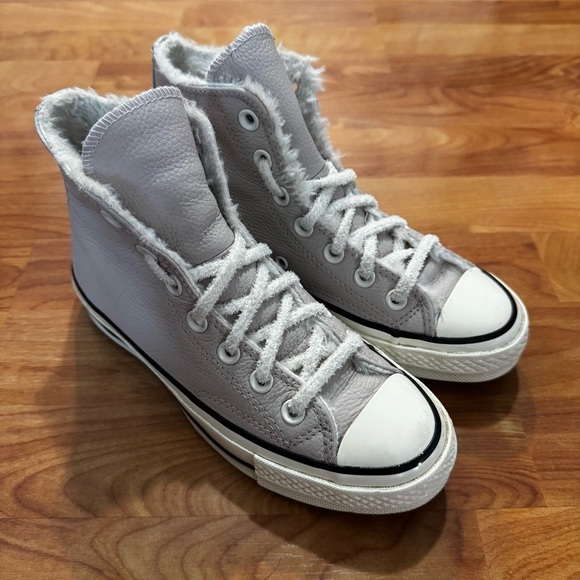 Converse Chuck 70 Hi Cozy Club Womens Size 5 Light Pink Athletic Shoes Sneakers - Picture 3 of 16